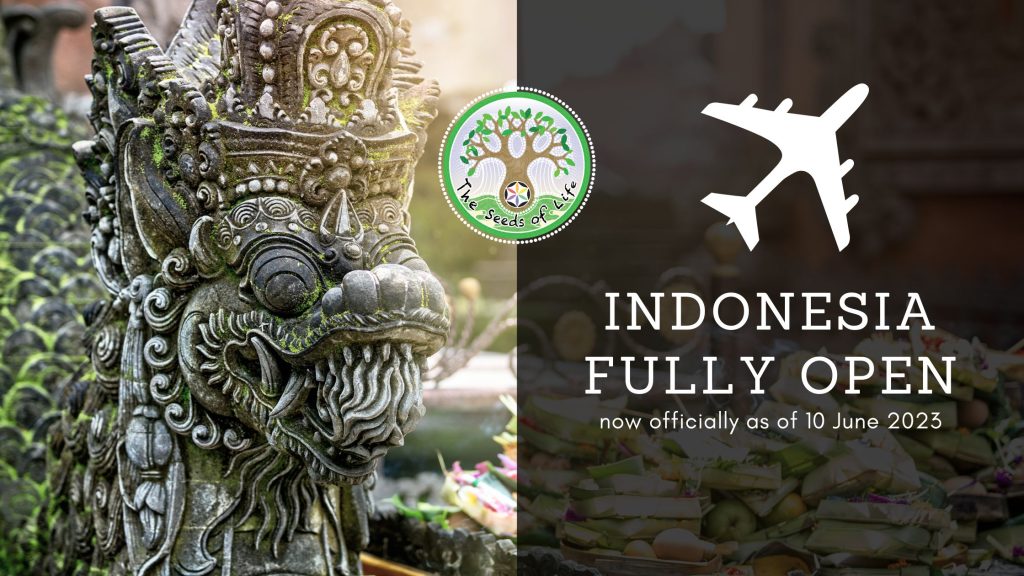 Indonesia and Bali travel is open without health limitation